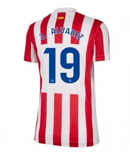Günstige Atletico Madrid Julian Alvarez #19 Heimtrikot Damen 2025-26 Kurzarm
